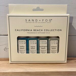 Sand + Fog Beach Collection Fragrance Diffuser Oils Box Set RARE 10mL New Gift